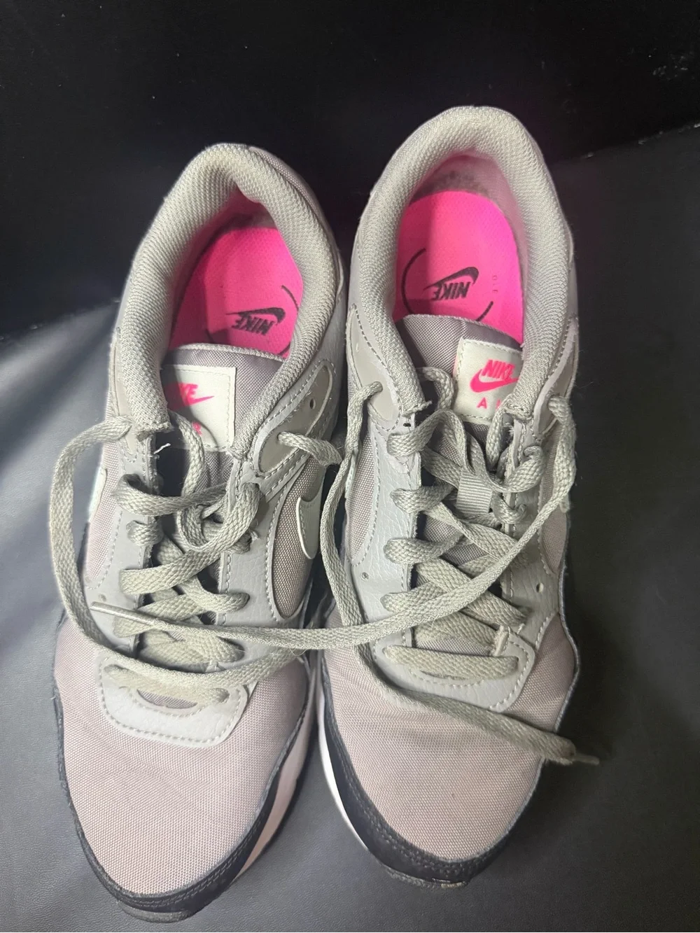Nike Air Max SC Grey and Pink Sneakers